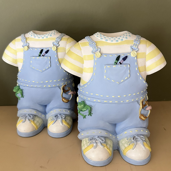 Lady jane Other - Vintage Nursery Decor | Lady Jayne “Best Dressed Boy" Nursery Bookends